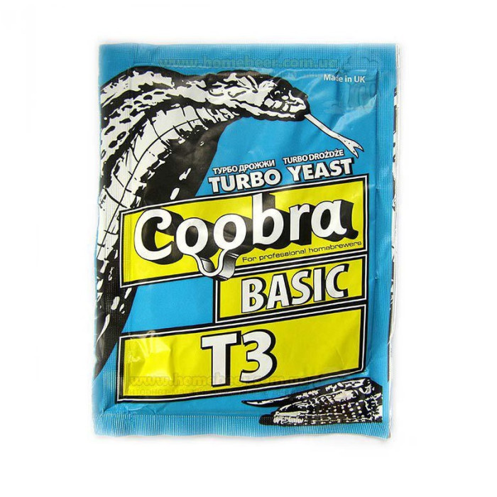 Турбодрожжи спиртовые "COOBRA" BASIC T3 (90 гр) в Костроме