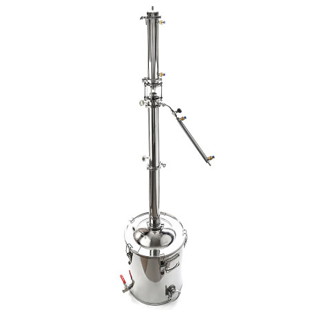 Packed distillation column 50/400/t with CLAMP (3 inches) в Костроме