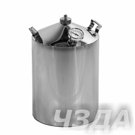 Перегонный куб для самогонного аппарата "Горилыч" 20/35/t с термометром в Костроме