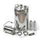 Cheap moonshine still kits "Gorilych" double distillation 10/35/t with CLAMP 1,5" and tap в Костроме