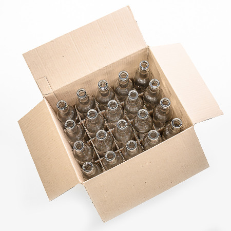 20 bottles of "Guala" 0.5 l without caps in a box в Костроме