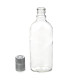 Бутылка "Фляжка" 0,5 литра с пробкой гуала в Костроме